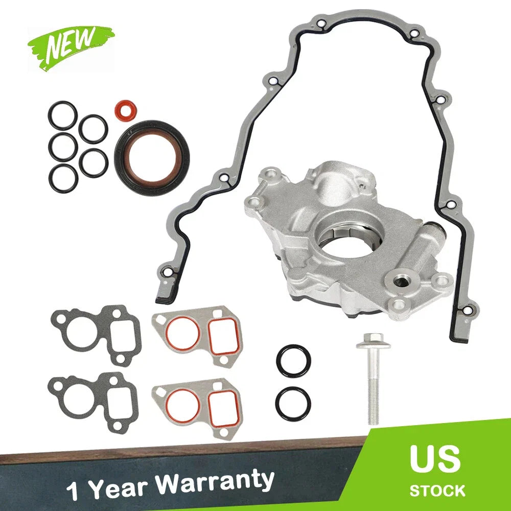 High Volume Oil Pump with Gasket for Chevrolet GM 4.8/5.3/6.0L LS1 LS2 LS3 (2000–2023)