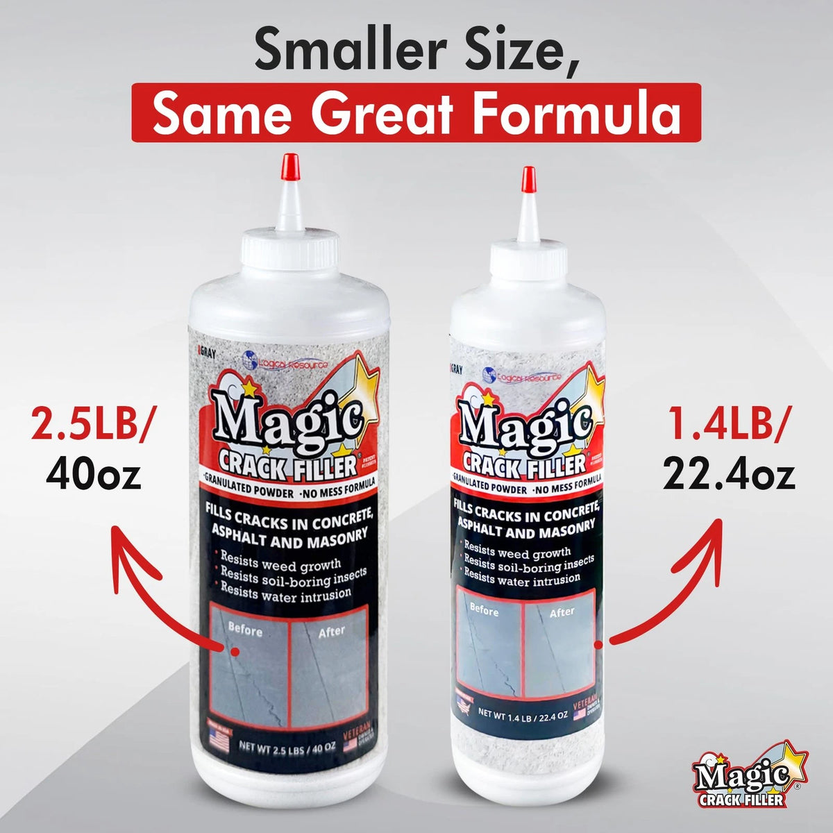 Magic Crack Filler Bottle for Easy No-Mess Repair