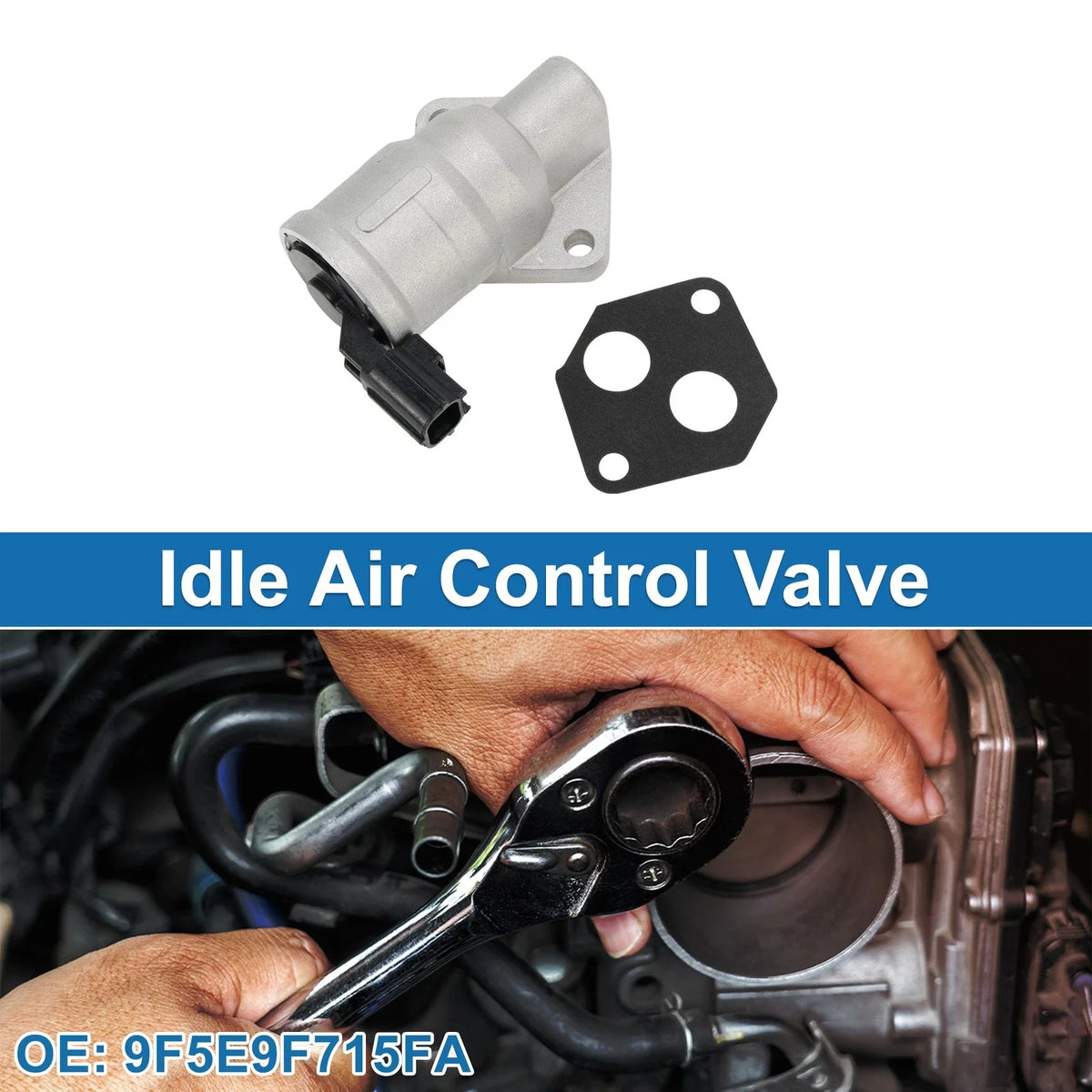 Idle Air Control Valve for Ford Mustang (2001) No. 9F5E9F715FA