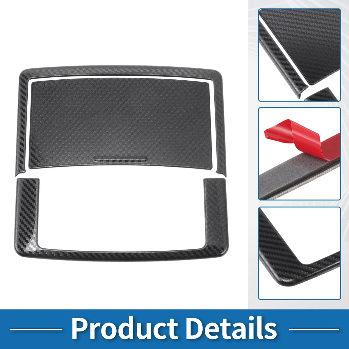 Set of 2 Headlight Trim Bezels for Nissan Rogue (2021–2024) ABS