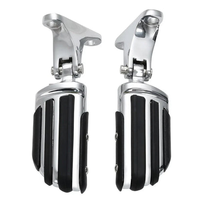 Chrome Passenger Footpeg Pegs for Harley Street Road Glide (1993–2025)