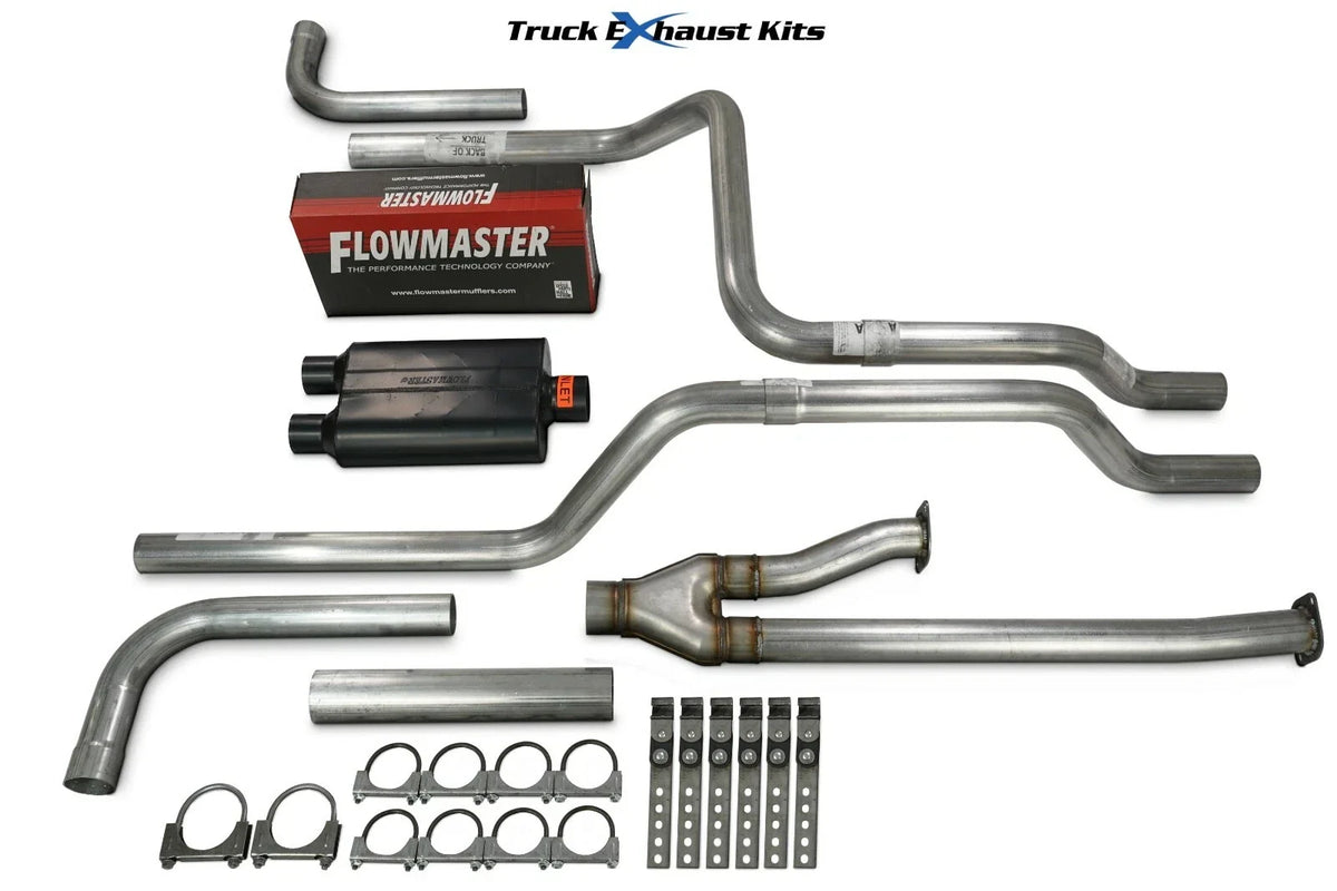 2.5" Dual Exhaust Kit for Toyota Tundra (2009–2013) 40 Series Side Exit