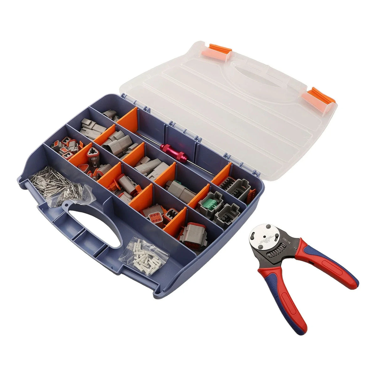 338PC Electrical Connectors Set with Crimping Tool for Automotive
