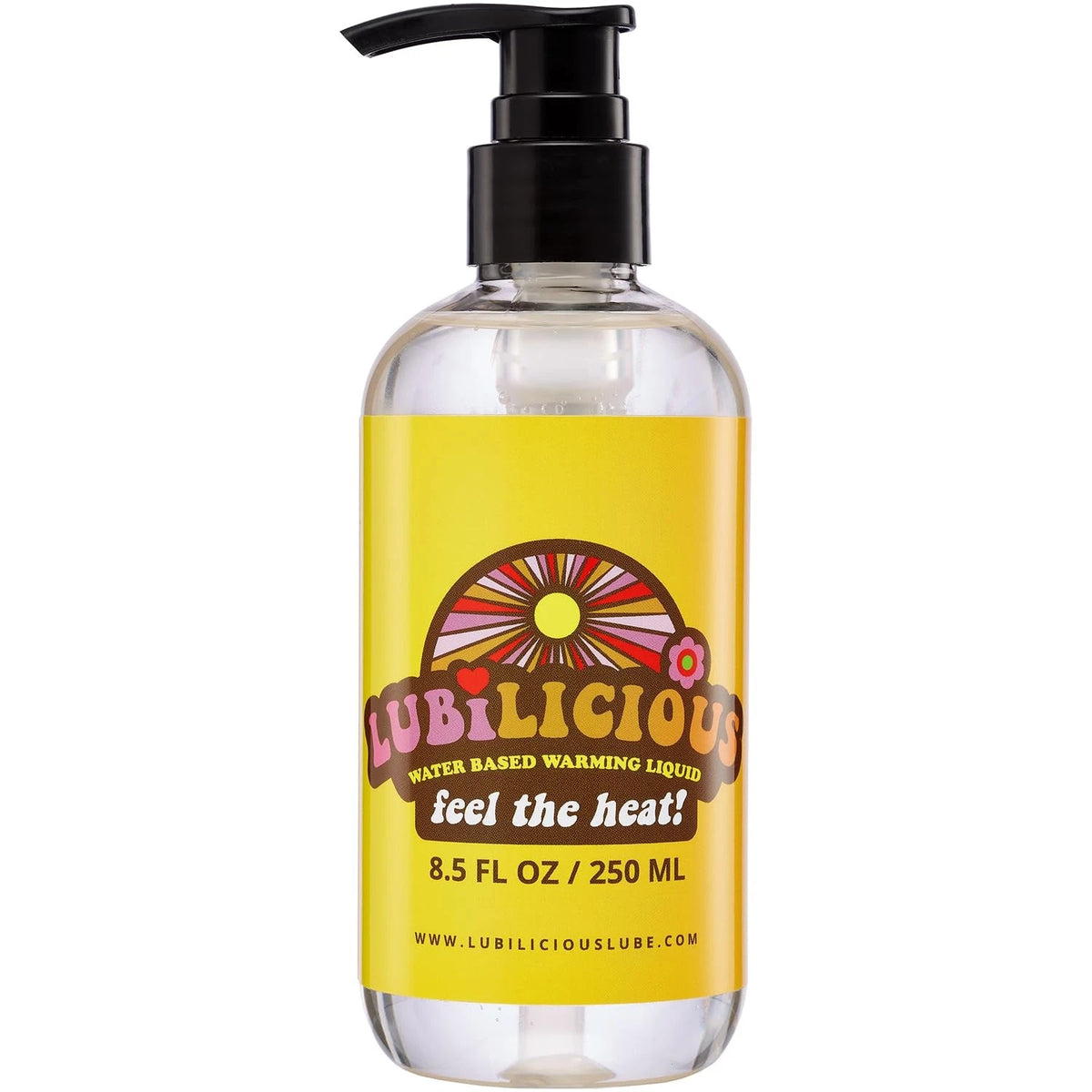 Warming Water-Based Lubricant 8.5 Ounce for Personal Use (Pack of 1)