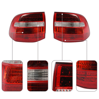 Set of 2 Rear LED Tail Lights for Porsche Cayenne (2007–2010) 95563148800, 95563148801