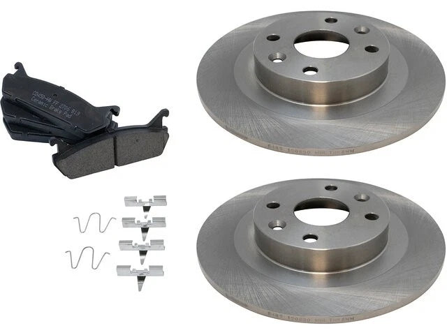 Brake Pad and Rotor Kit for Mazda Protege (1990–1994) 86618GBHP