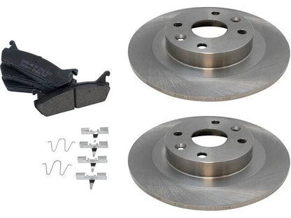Brake Pad and Rotor Kit for Mazda Protege (1990–1994) 86618GBHP