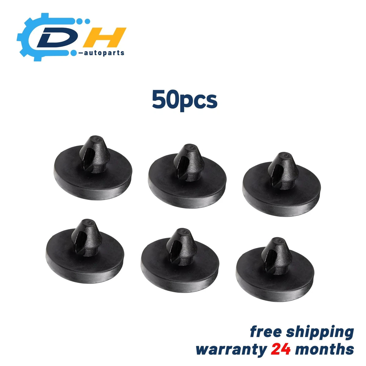 50 Pack Brake Stopper Switch Pedal Pad for Toyota (90541-06036, 9041-06032)