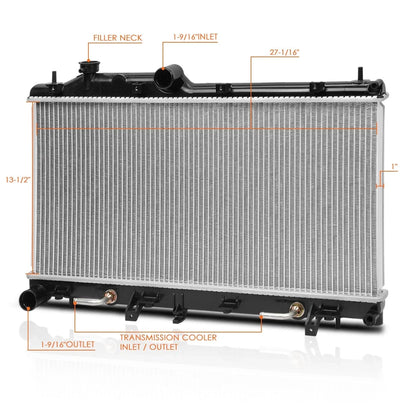Full Aluminum Radiator for Subaru Forester 2.5 Turbo (2009–2013) DPI-13095