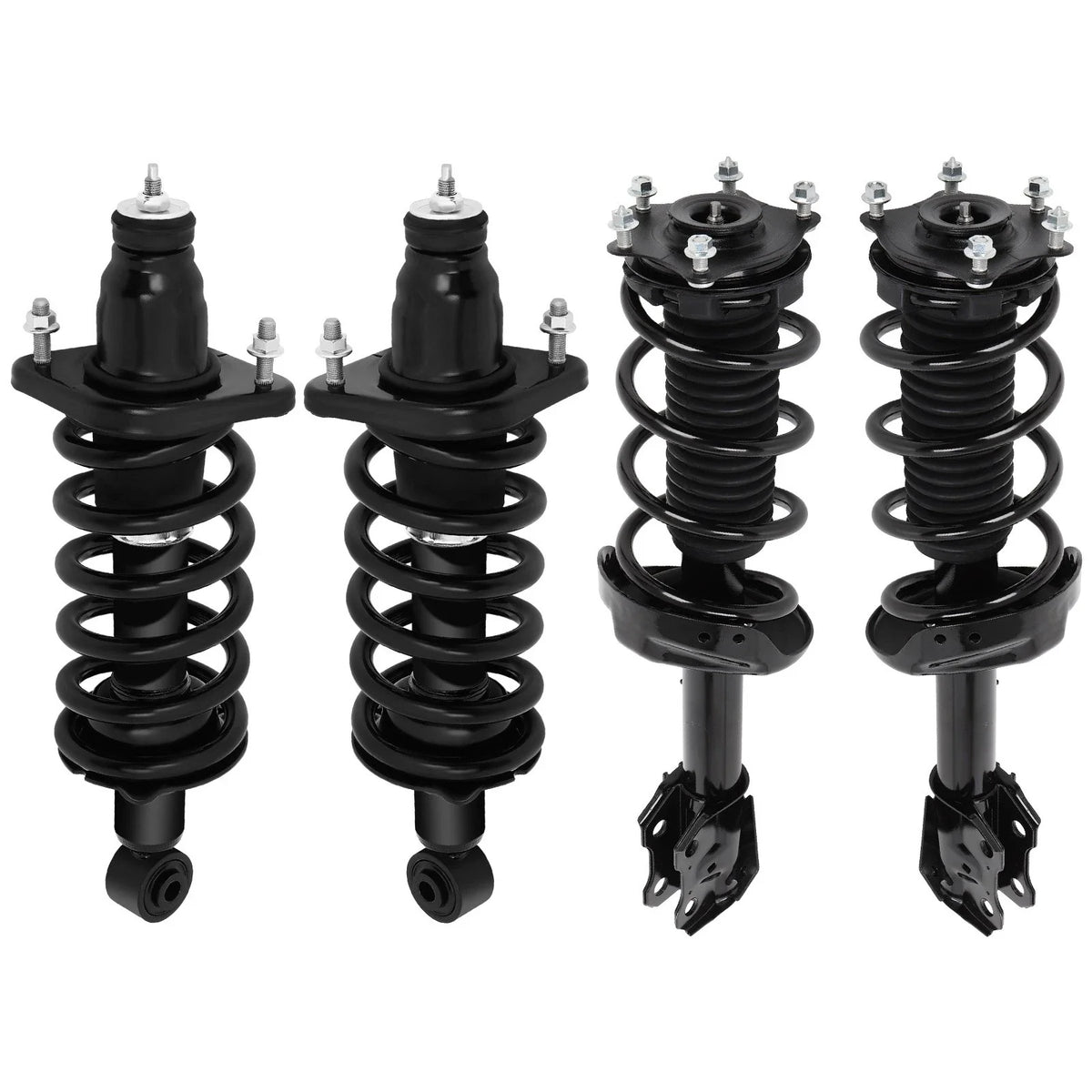 Set of 4 Complete Struts Shocks Springs & Mounts for Honda CR-V (2007–2011)
