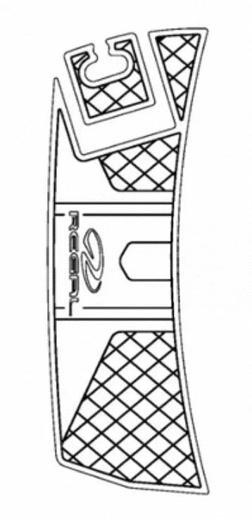 EVA Foam Teak Deck Floor Mat for Regal 2300 RX (2016)