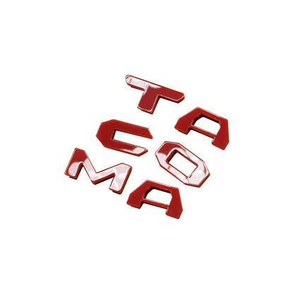Gloss Red Dashboard Insert Emblem for Tacoma (2016–2023)