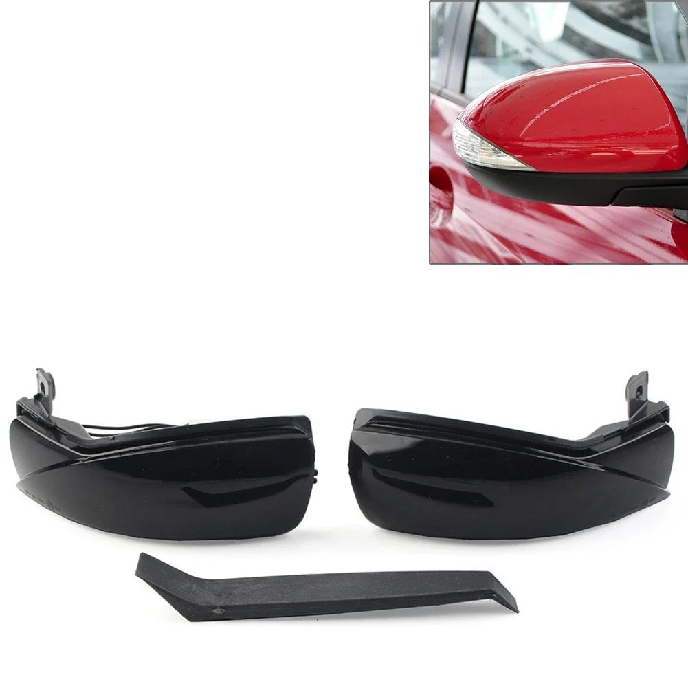 2X Side Mirror Turn Signal Light for Mazda 3 BL (2008–2014) Smoked Black