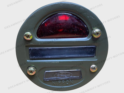 Set of 2 Cat Eye Rear Tail Lights for Willys MB Ford GPW Jeep Truck (1941–1945)