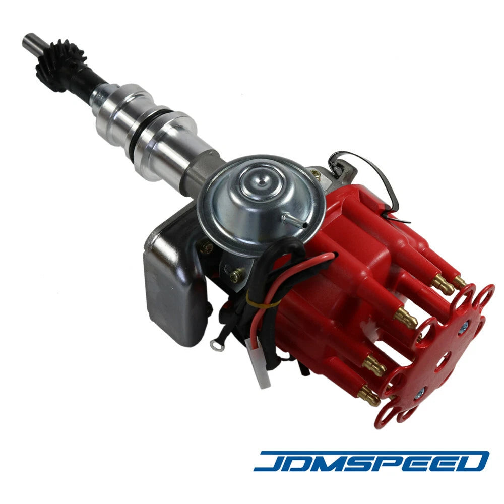 HEI Performance Distributor Red Cap for Ford 289 302 (R2R6702R, PC7002)