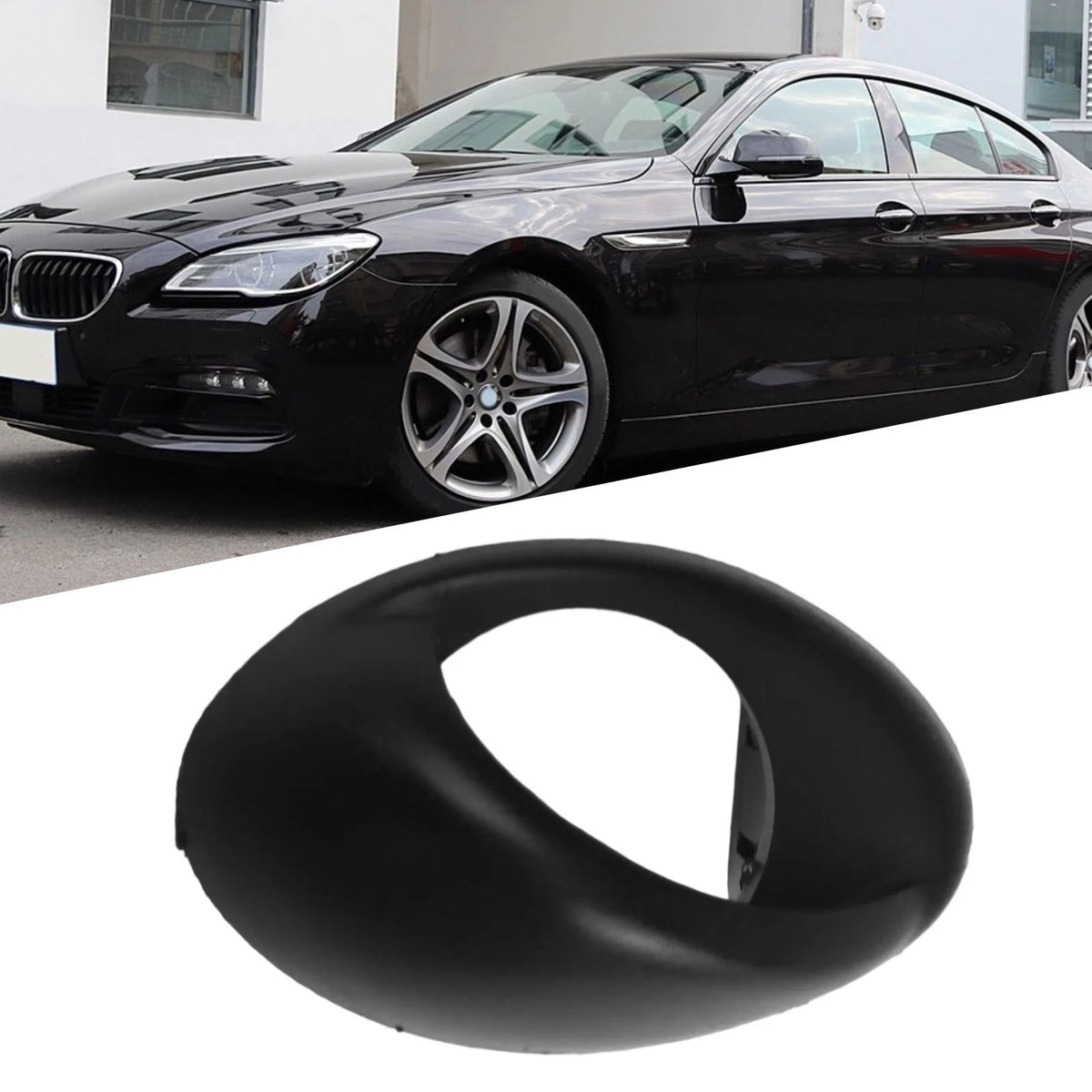 Front Left Headlight Washer Cover for BMW E63 E64 (2004–2010)