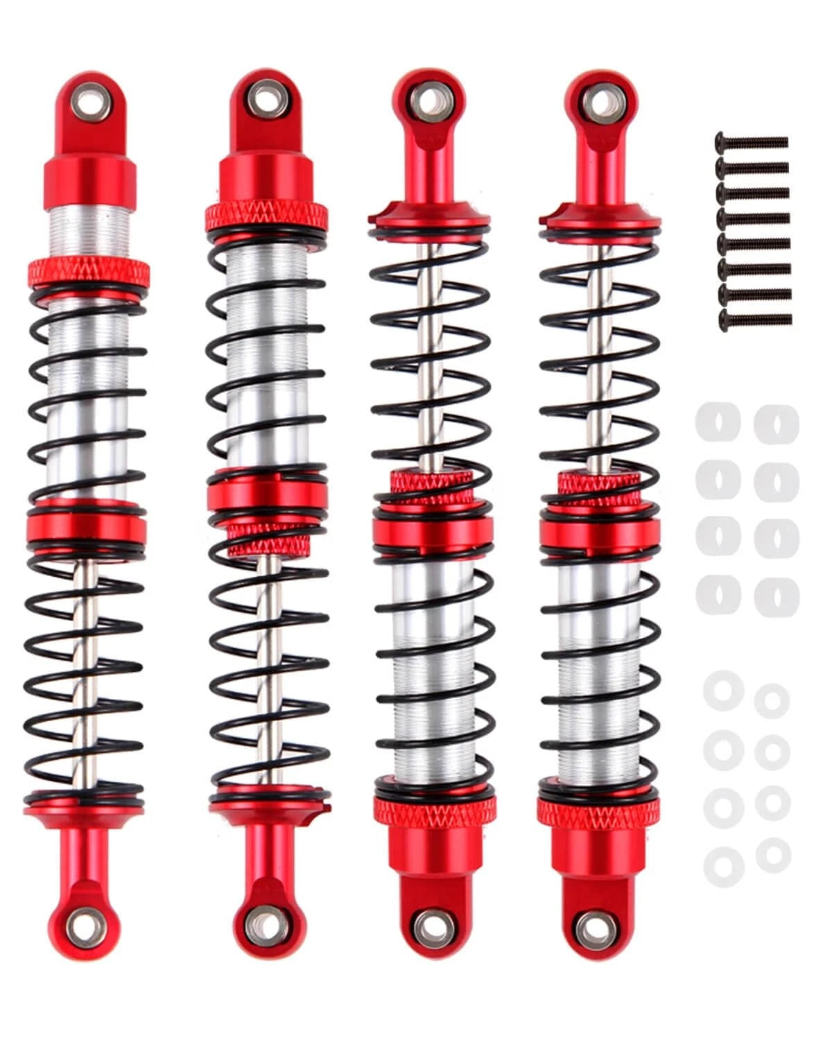 Set of 4 100mm RC Shock Absorbers for 1/10 RC Scale Cars