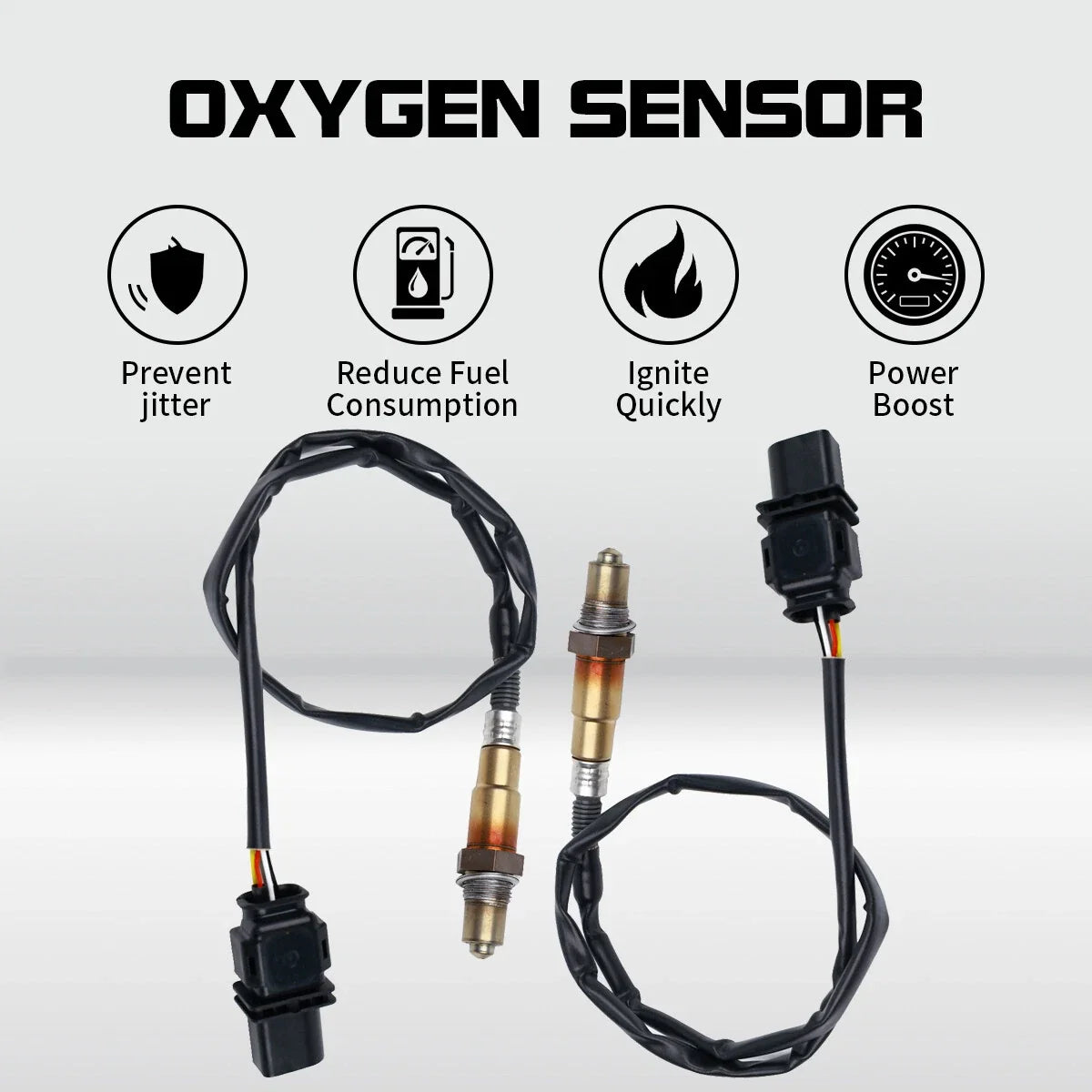 2pc Upstream Front Oxygen O2 Sensor for Ford F-150 3.5L Turbo (2011–2016) 234-5076