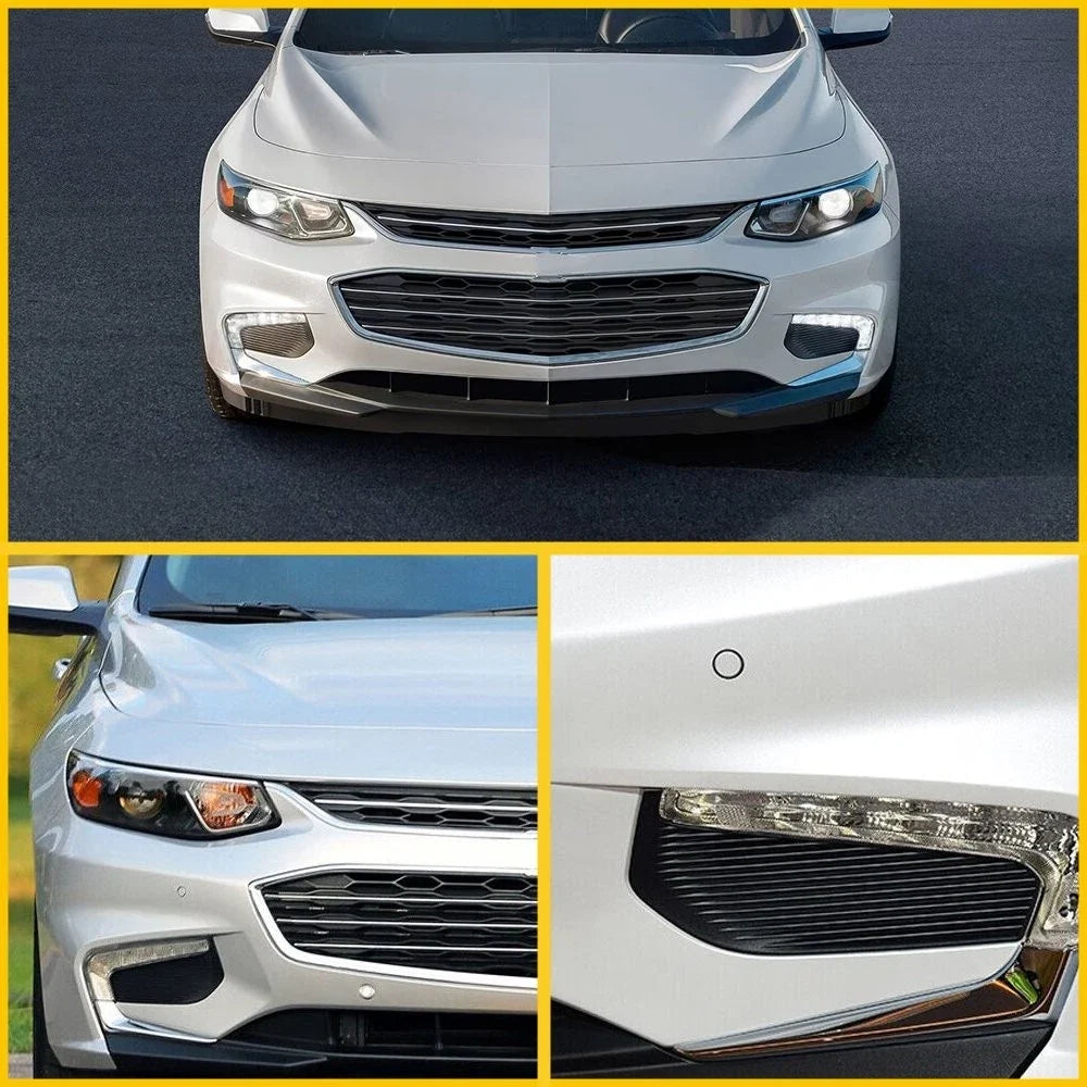 Pair Fog Lamp Light Trim Cover for Chevy Malibu (2016–2018)