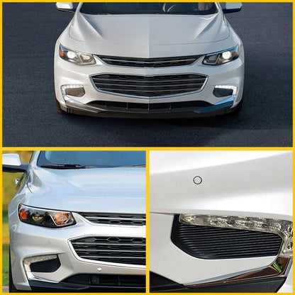 Pair Fog Lamp Light Trim Cover for Chevy Malibu (2016–2018)