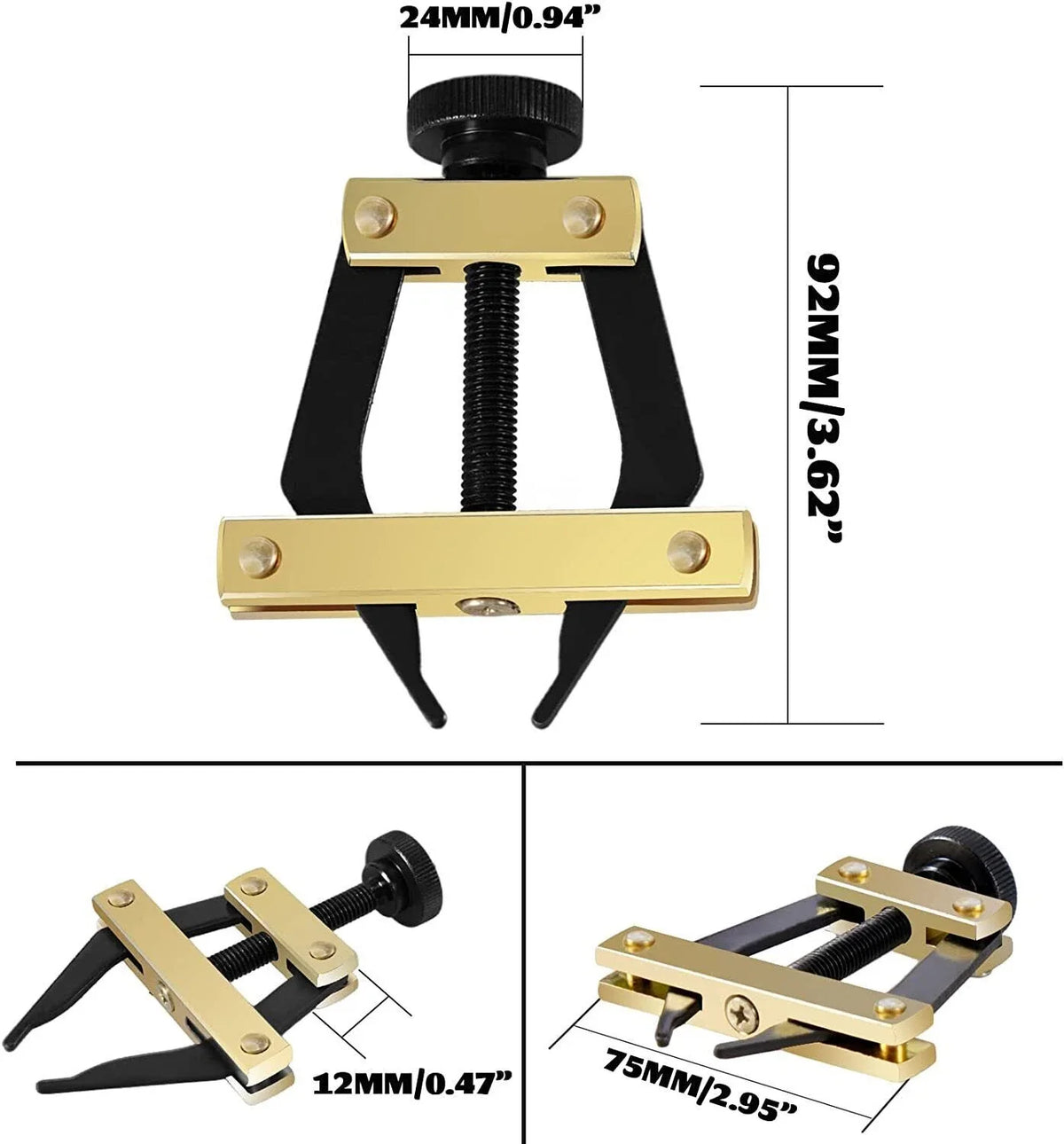 Chain Detacher Breaker Tool Kit for Motorcycle Go-Kart ATV (25-60)
