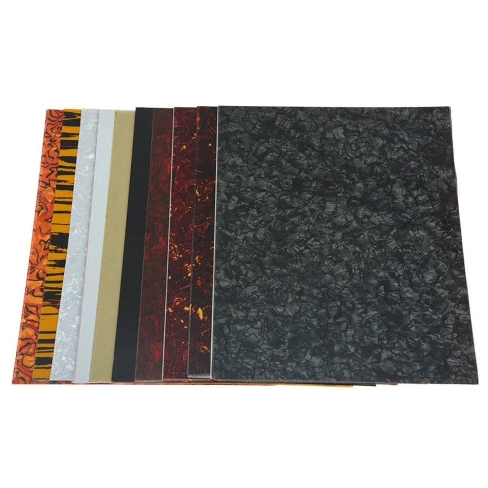 Acoustic Guitar Pickguard PVC Blank Sheet for Acoustic Guitar (25x20cm)