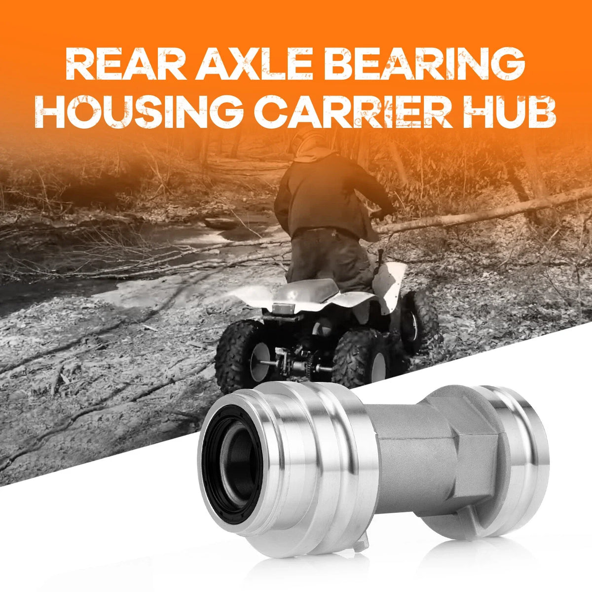 Rear Axle Bearing Housing Carrier Hub for Polaris Trail Blazer 250 (1999–2004)