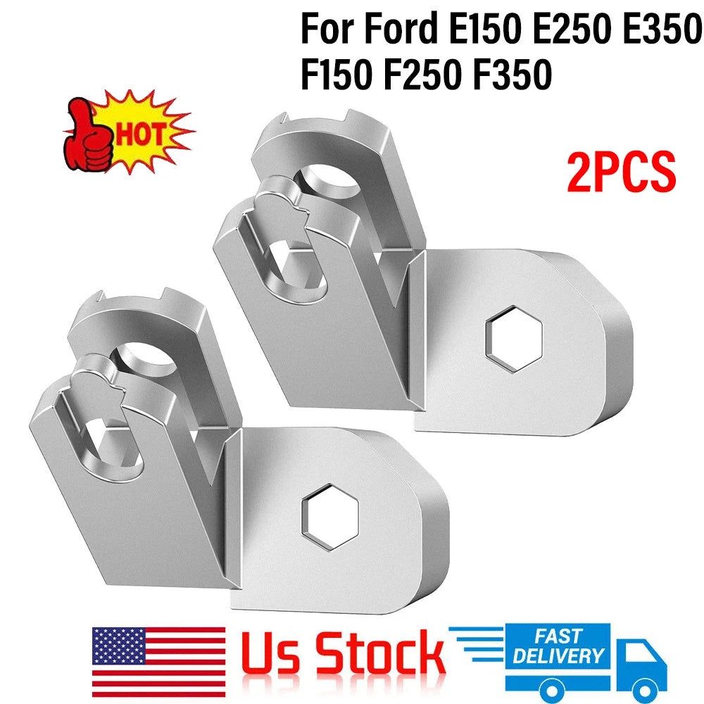 2X Auto Trans Shift Indicator Cable Bracket for Ford E250 E350 F150 F250 F350