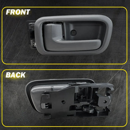 Set of 2 Rear Interior Door Handles for Toyota Tundra (2000–2006) Gray
