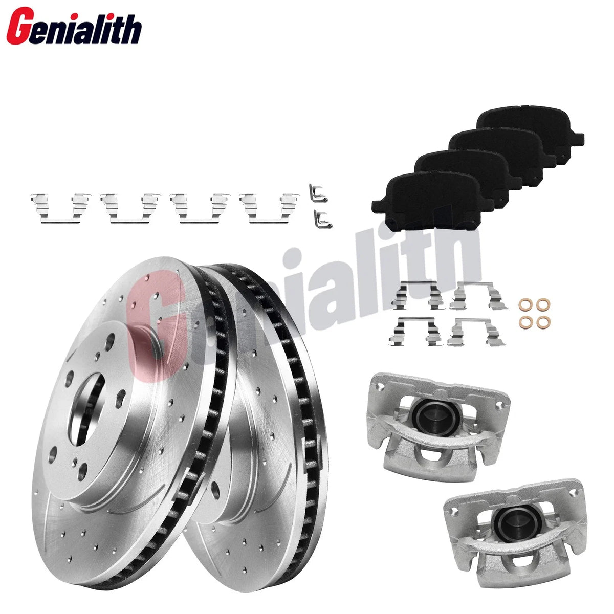 Brake Caliper Kit with Rotor Pads for Toyota Avalon Camry Solara Lexus ES300 (1995–2003)