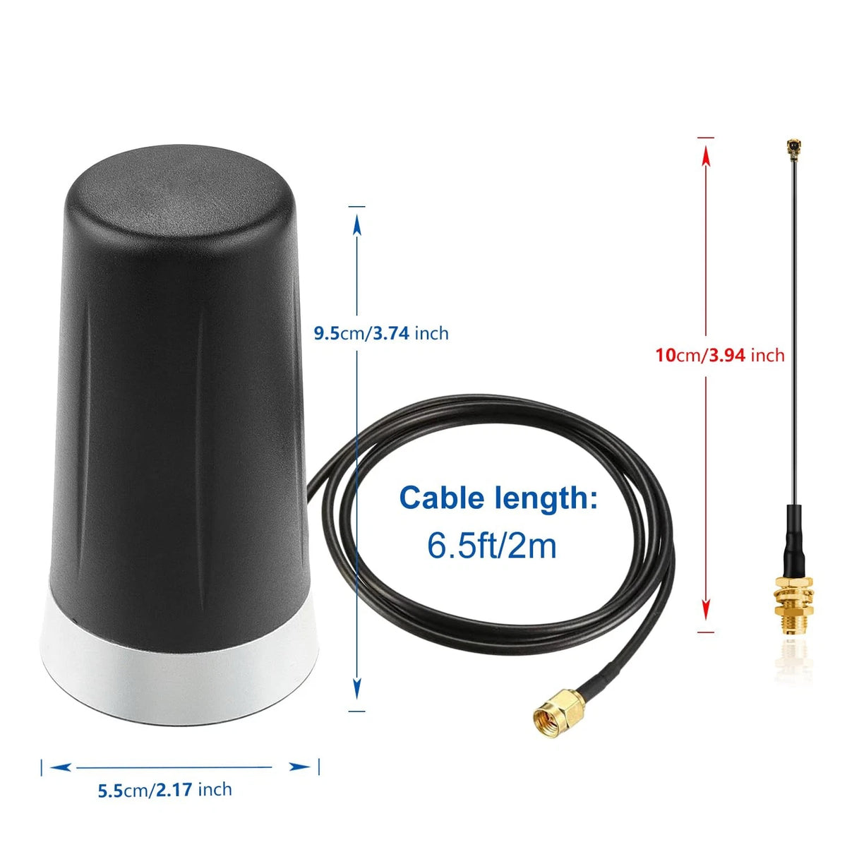 915MHz Lora Magnetic Base SMA Antenna for Meshtastic