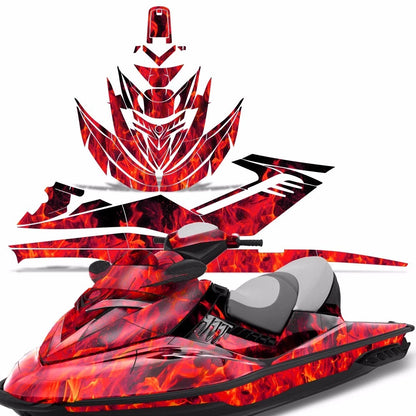 Jet Ski Graphics Decals Stickers for Sea-Doo RXT (2005–2009)