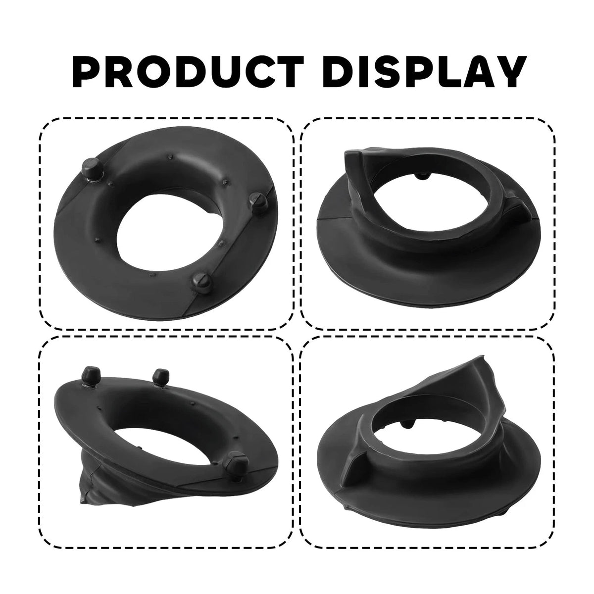 2X Rear Shock Absorber Spring Seat Lower Rubber for Honda Civic (2006–2011) 52748-SNA-A10, 52748SNAA10