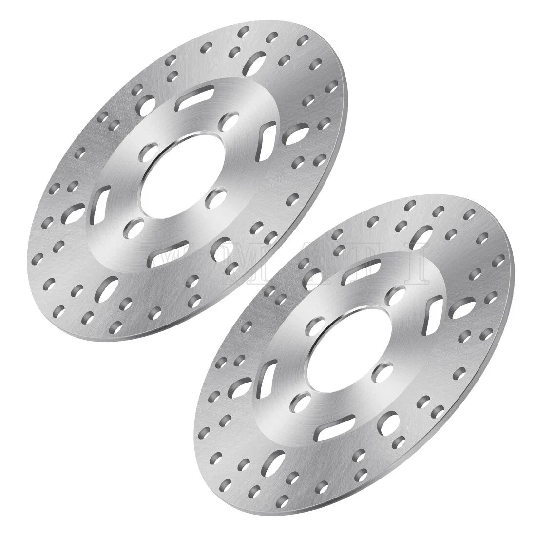 2X Front Brake Disc Rotors for Yamaha Wolverine 350, Kodiak 400, Grizzly 400