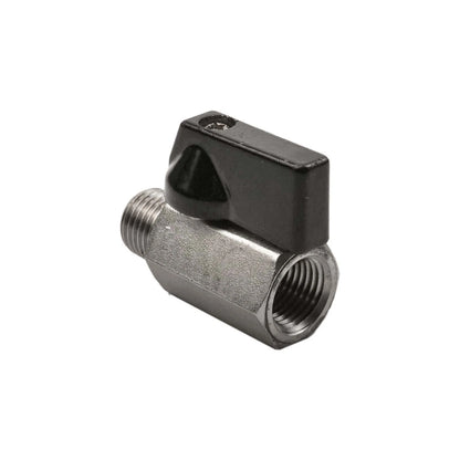 10x 1/4" Male Female NPT Brass Ball Shut Off Valve for Mini