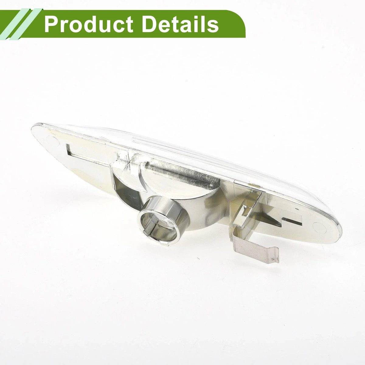 1 Pc Left Side Marker Light Cover for BMW 325i (2002–2006) 63137165915 White