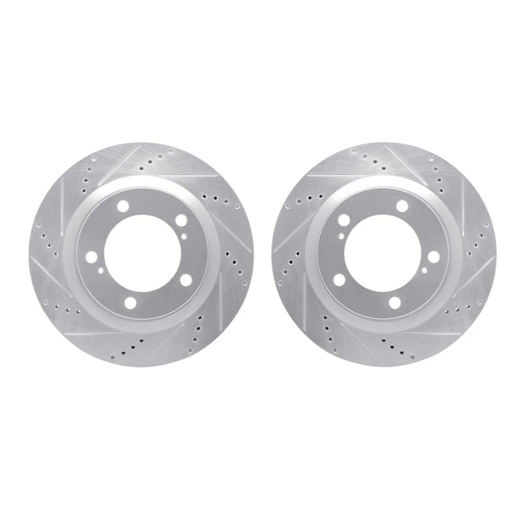 Brake Rotor Set for Toyota Sequoia (2008–2022) ALX-PAU-DF-7002-76018-CLA2