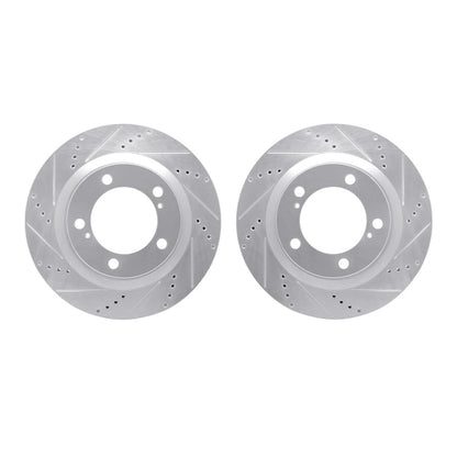 Brake Rotor Set for Toyota Sequoia (2008–2022) ALX-PAU-DF-7002-76018-CLA2