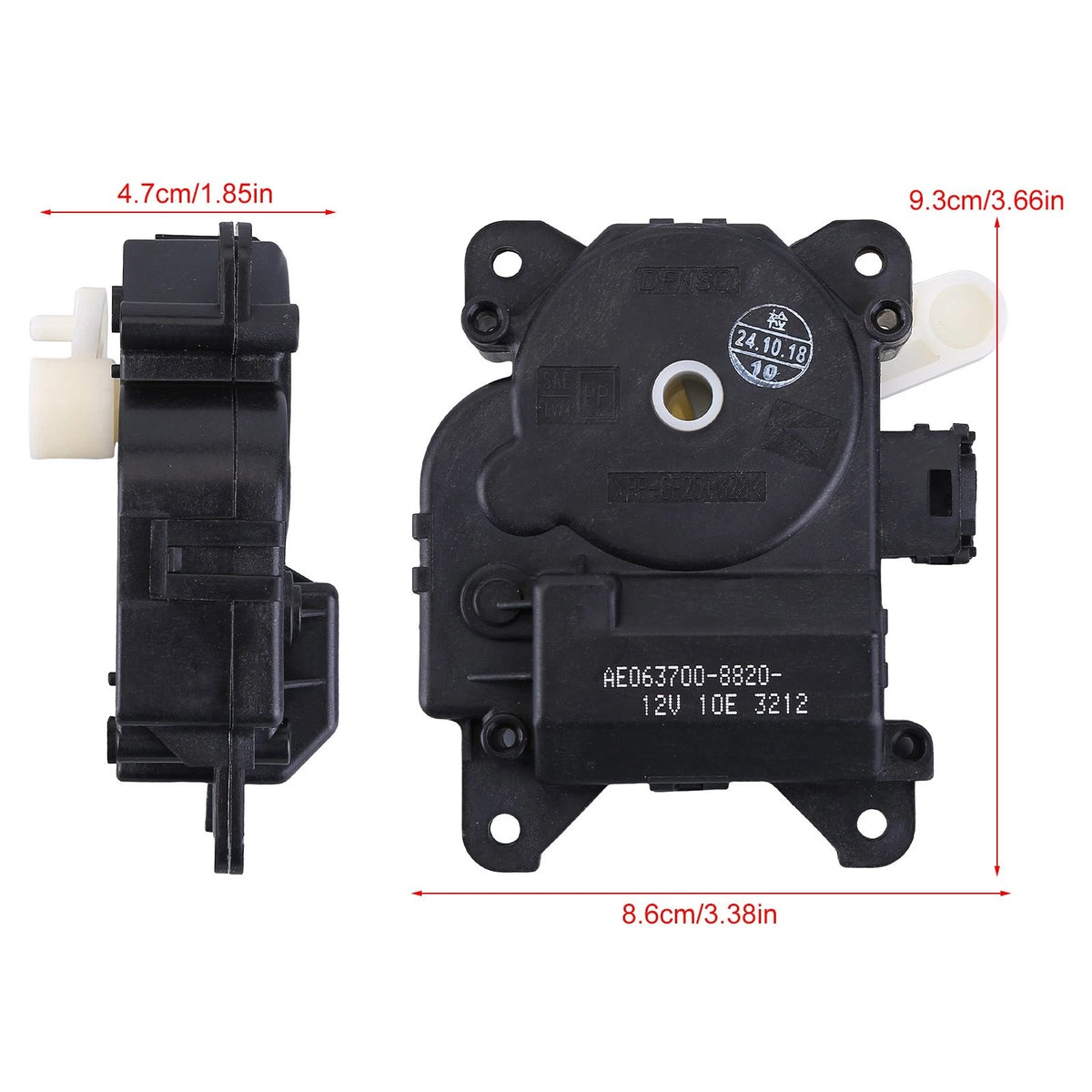 HVAC Heater Blend Door Actuator for Toyota Sienna (2004–2010) 87106-08070