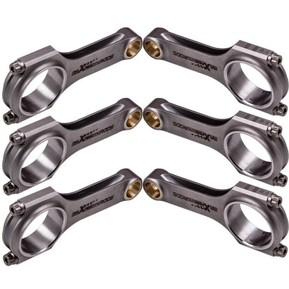 Racing Connecting Rods + ARP2000 Bolts for Audi VW V6 2.6L 2.8L 2.7T (1990–2005)