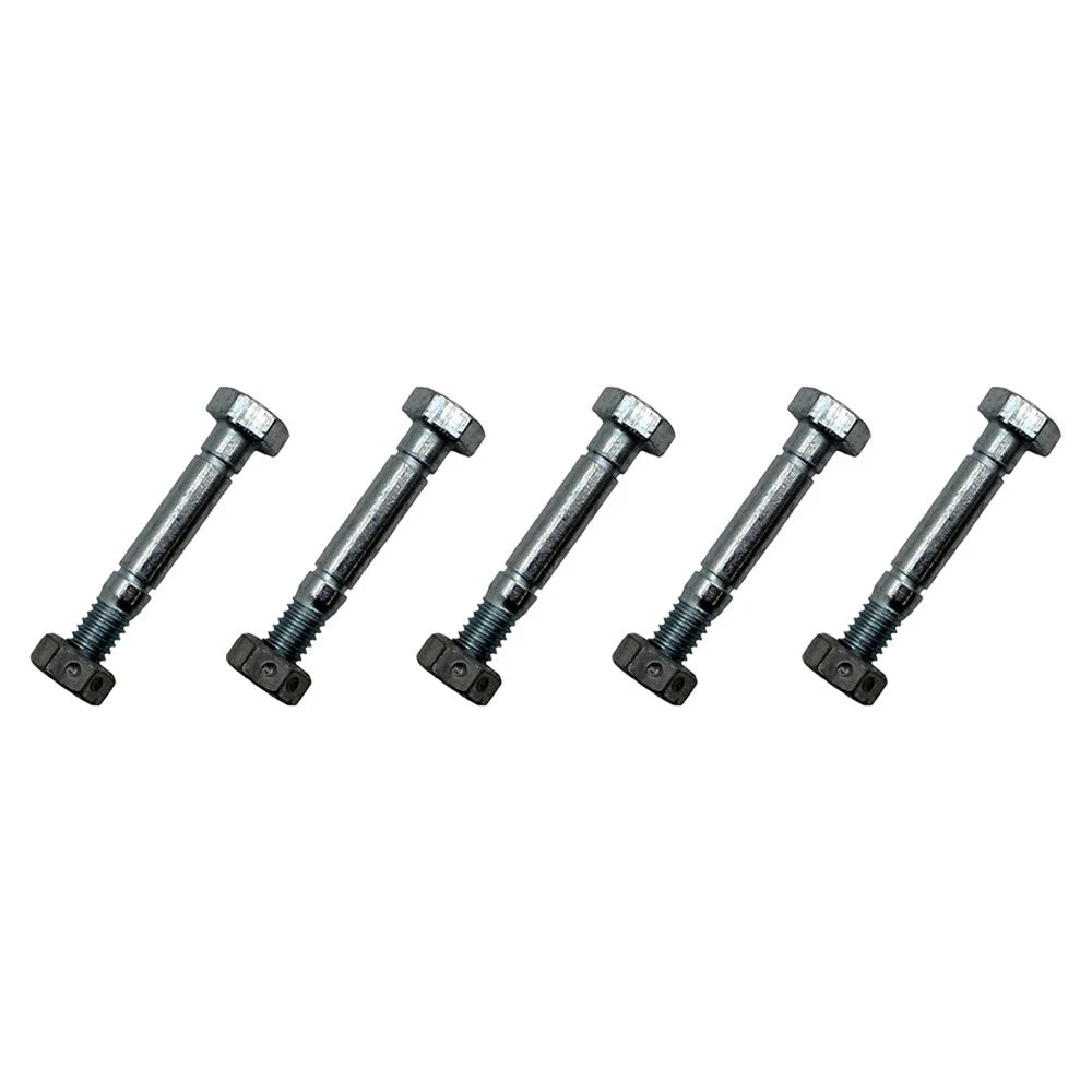 5 Pack Shear Pins & Nuts for Ariens Snow Blower (510015, 51001500)