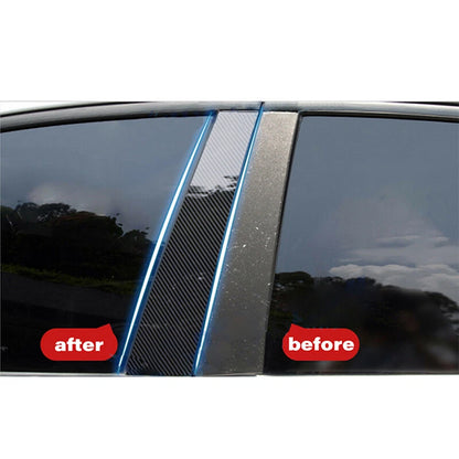 6x Carbon Fiber Pillar Posts for Hyundai i30 GD / Elantra GT (2013–2017)