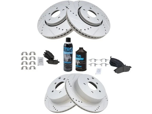 Brake Pad and Rotor Kit for Infiniti QX70 (2014) 52224KMQW