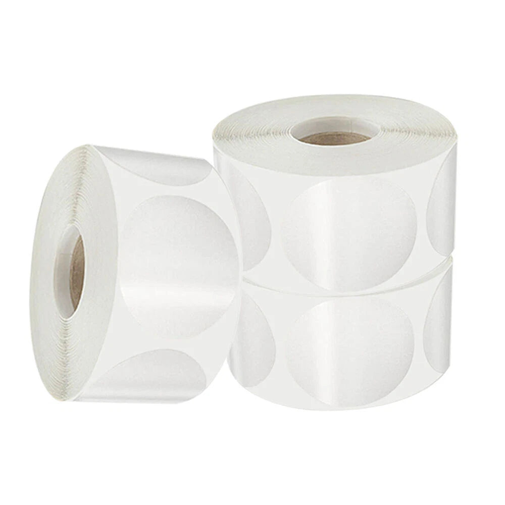 3000pcs Round Transparent Sealing Stickers for Various Uses