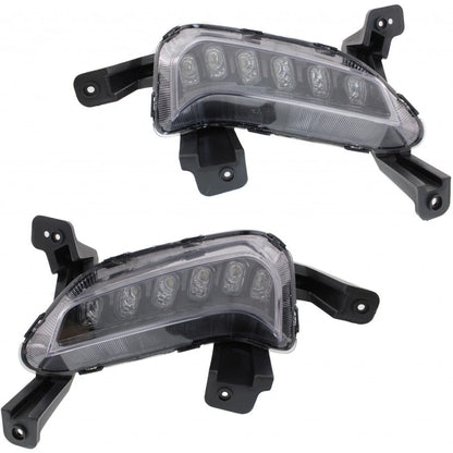 Pair Daytime Running Lights for Hyundai Elantra (2017–2018) HY2562103, HY2563103