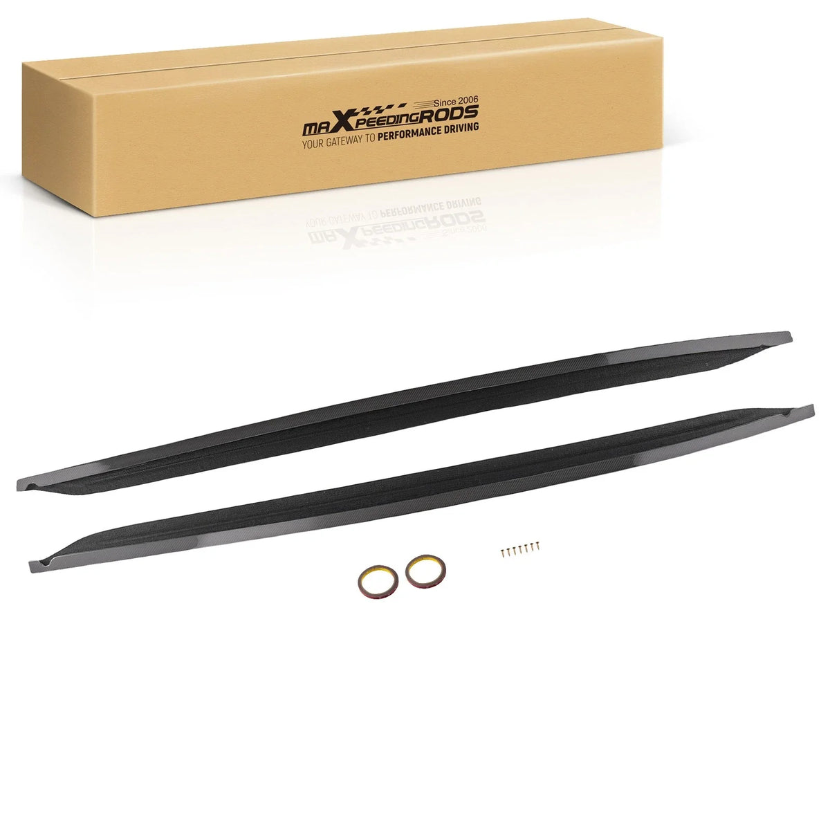 2X Carbon Fiber Side Skirt for BMW G80 M3 Sedan (2021–2025)