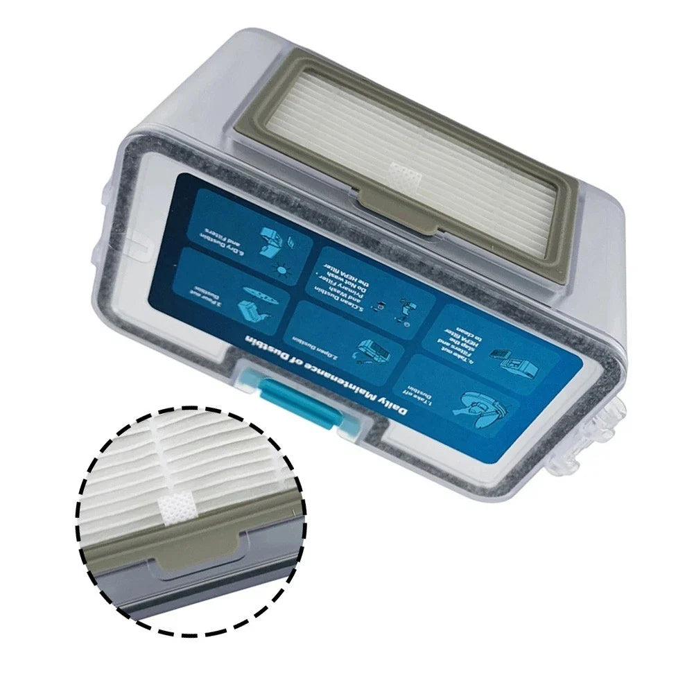 Dust Box for Busy Households (Anti-clogging Suction Channel)