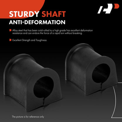 2X Front To Frame Sway Bar Bushing for Hyundai Sonata (2002) Kia Optima (2001–2004) 5501343, 5481339001, BSK60130PR, K90612