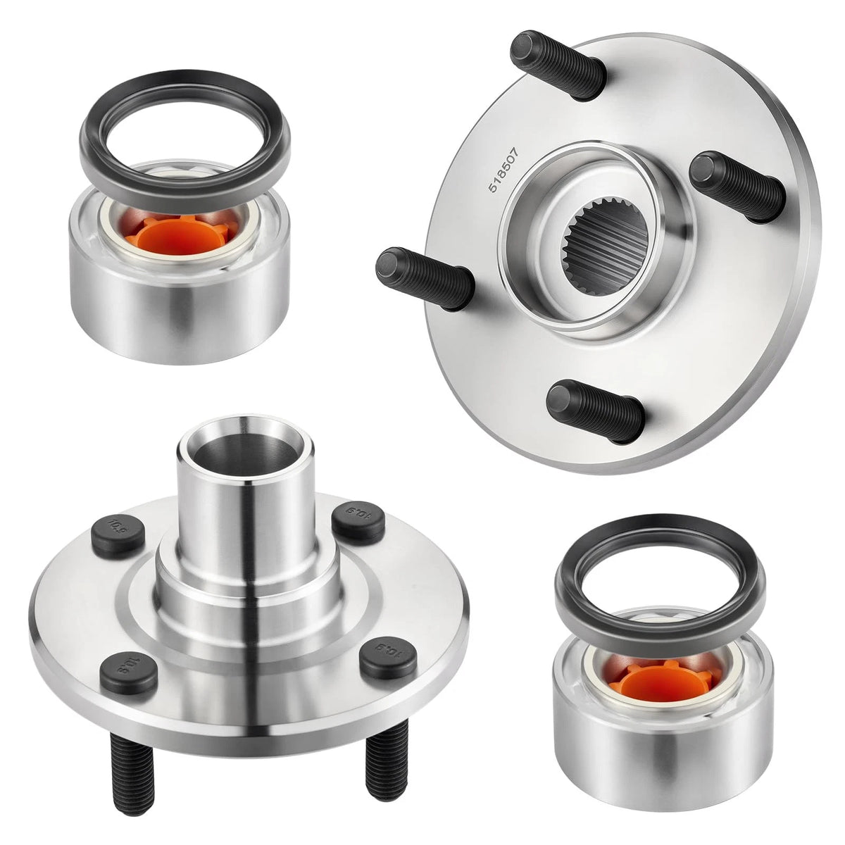 Front Wheel Bearing Hub Assembly for Chevy Prizm, Toyota Corolla (1998–2002)