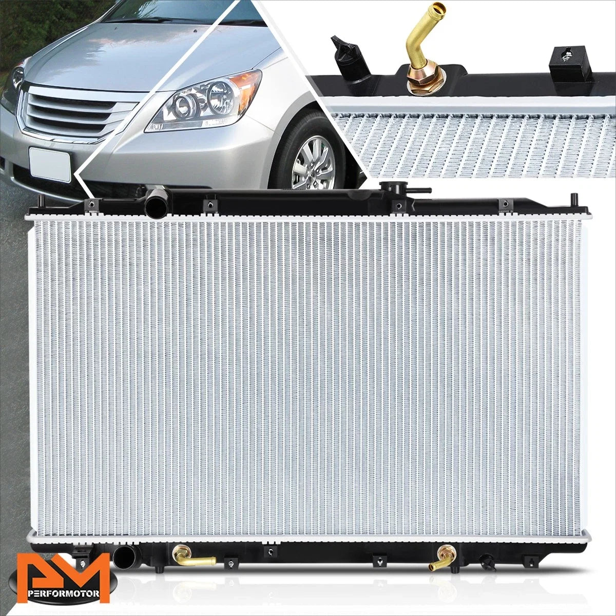 OE Style Aluminum Cooling Radiator for Honda Odyssey (2005–2010) DPI-2806